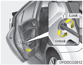 The child safety lock is provided to help prevent children from accidentally