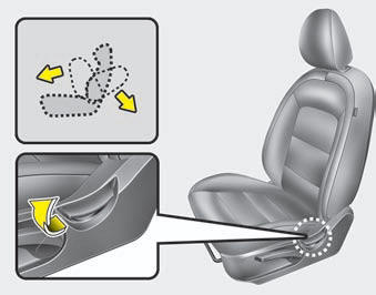 To recline the seatback: