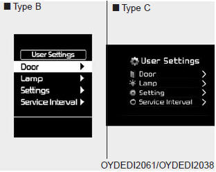 On this mode, you can change setting of the doors, lamps, and so on.
