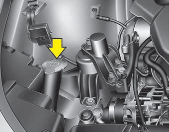 Check the fluid level in the washer fluid reservoir and add fluid if necessary.